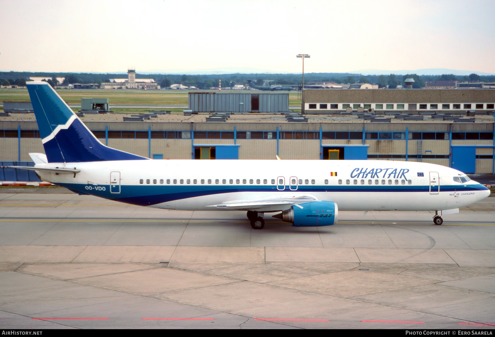 Aircraft Photo of OO-VDO | Boeing 737-4Y0 | Chartair European Airlines | AirHistory.net #506303
