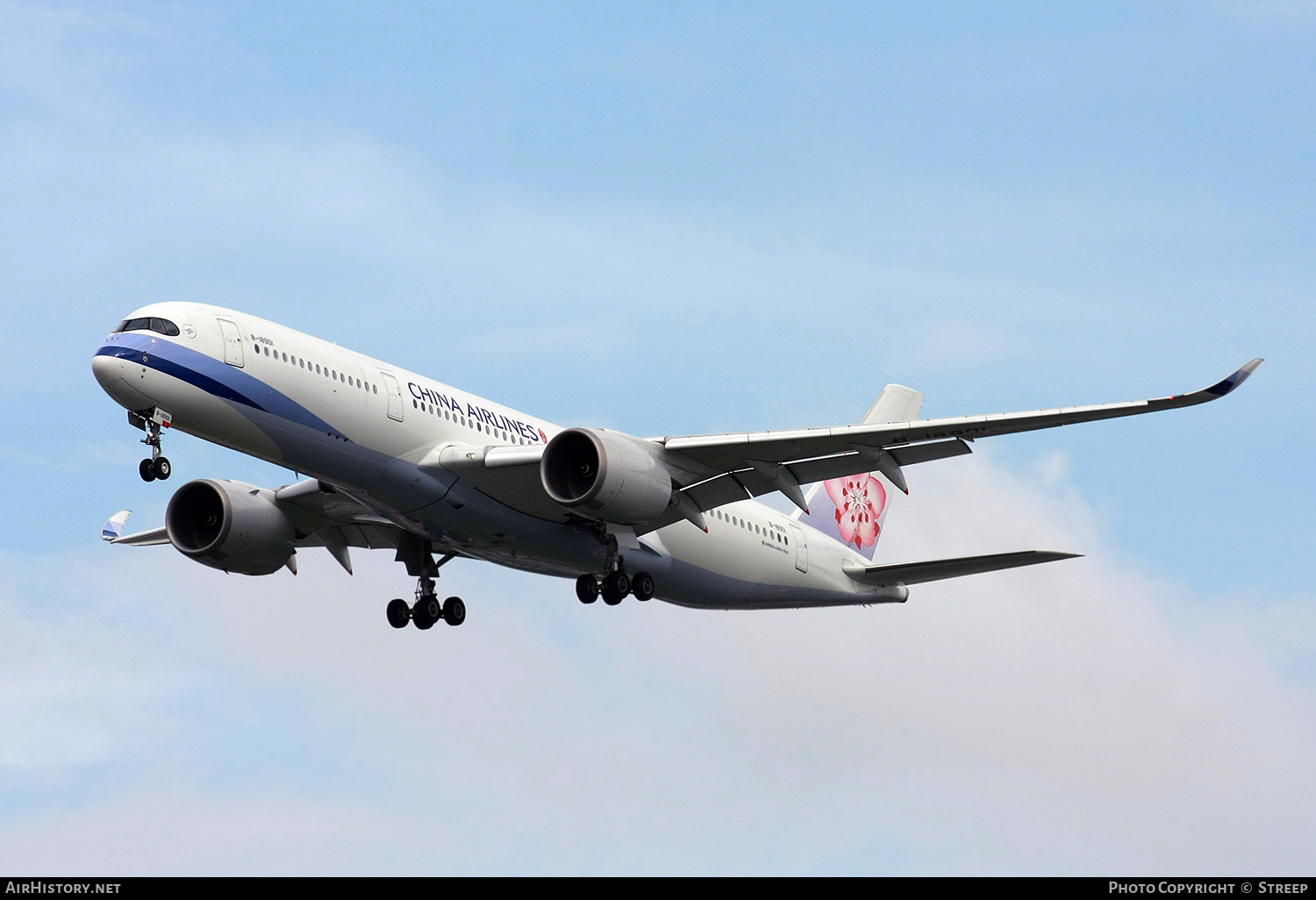 Aircraft Photo of B-18901 | Airbus A350-941 | China Airlines | AirHistory.net #506304