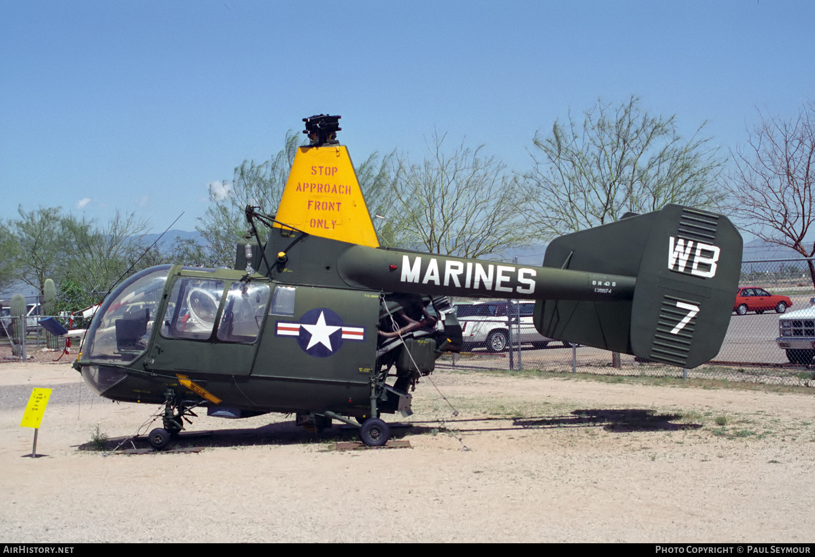 Aircraft Photo of 139974 | Kaman OH-43D | USA - Marines | AirHistory.net #506312