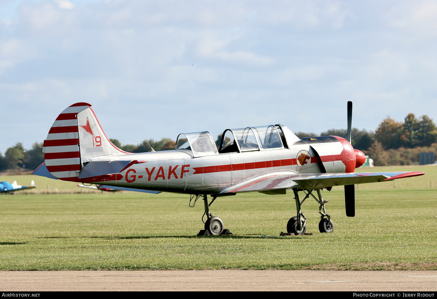 Aircraft Photo of G-YAKF | Yakovlev Yak-52 | Soviet Union - DOSAAF | AirHistory.net #506314