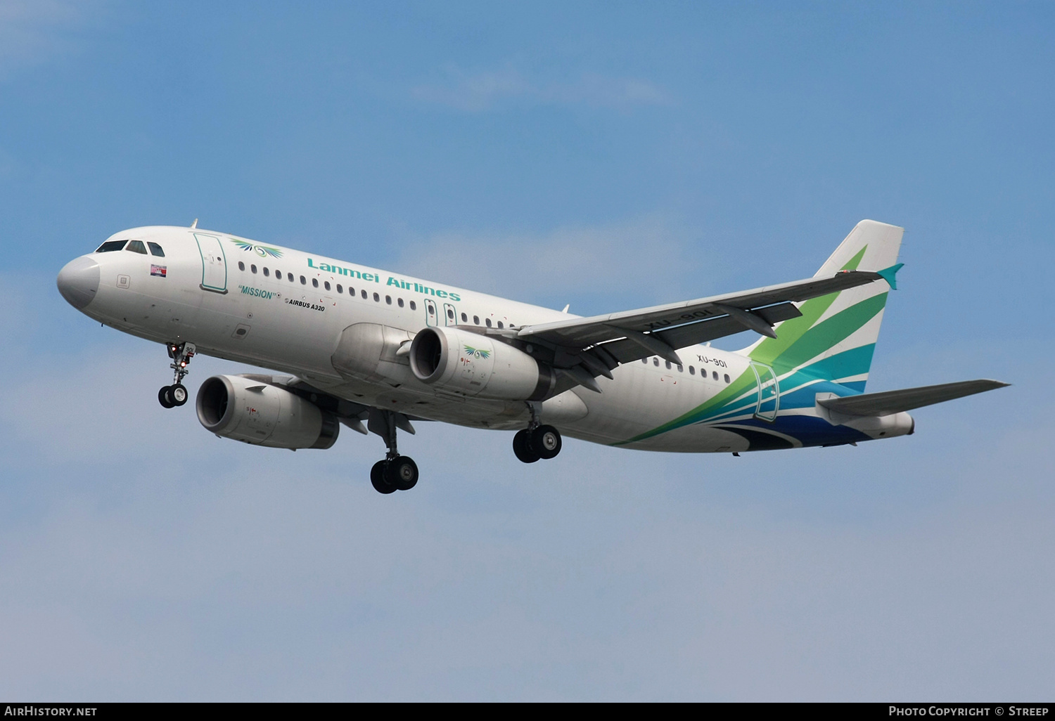 Aircraft Photo of XU-901 | Airbus A320-232 | Lanmei Airlines | AirHistory.net #506319