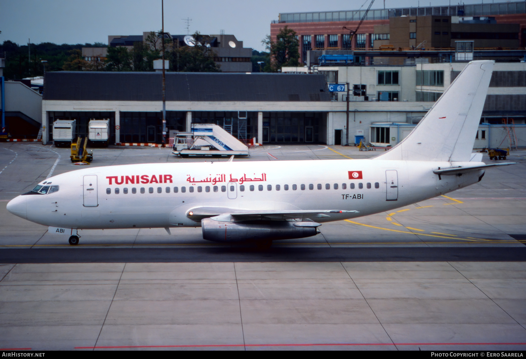 Aircraft Photo of TF-ABI | Boeing 737-291/Adv | Tunisair | AirHistory.net #506320