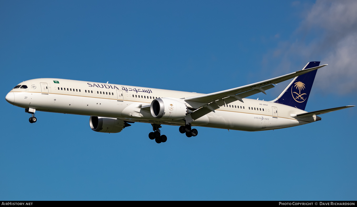 Aircraft Photo of HZ-AR27 | Boeing 787-10 Dreamliner | Saudia - Saudi Arabian Airlines | AirHistory.net #506343