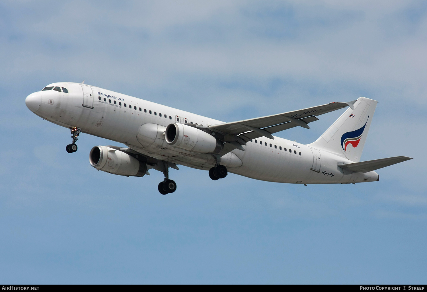 Aircraft Photo of HS-PPH | Airbus A320-232 | Bangkok Airways | AirHistory.net #506345