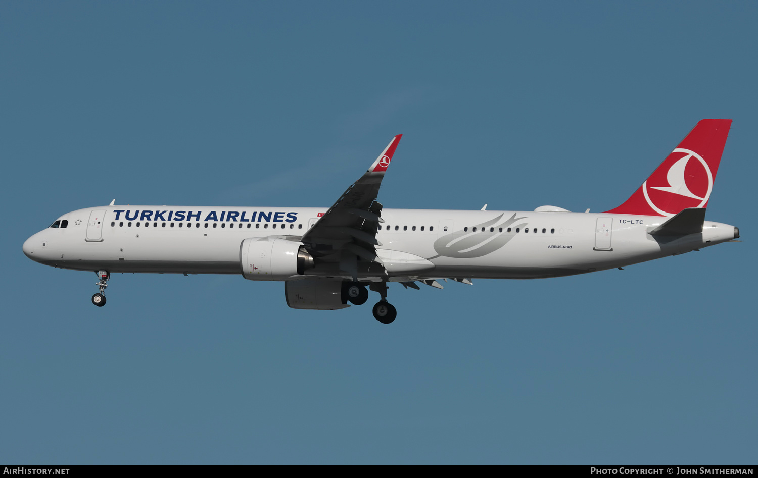 Aircraft Photo of TC-LTC | Airbus A321-271NX | Turkish Airlines | AirHistory.net #506349