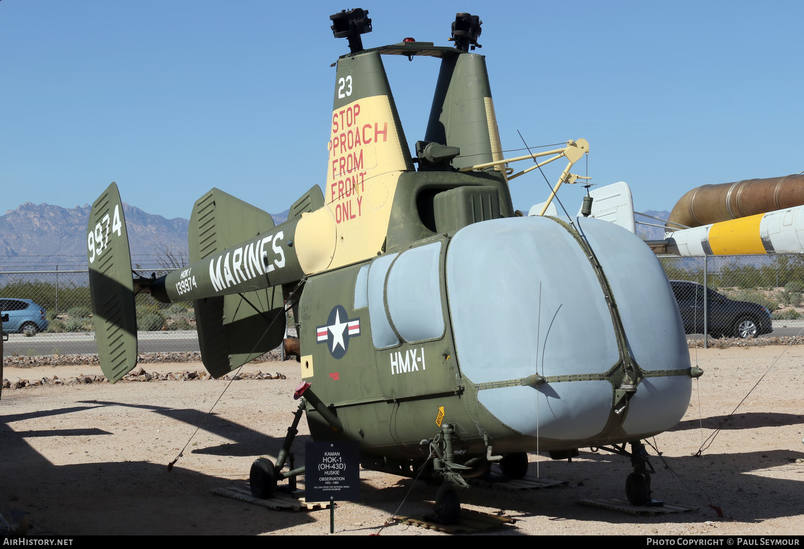 Aircraft Photo of 139974 / 9974 | Kaman OH-43D | USA - Marines | AirHistory.net #506359