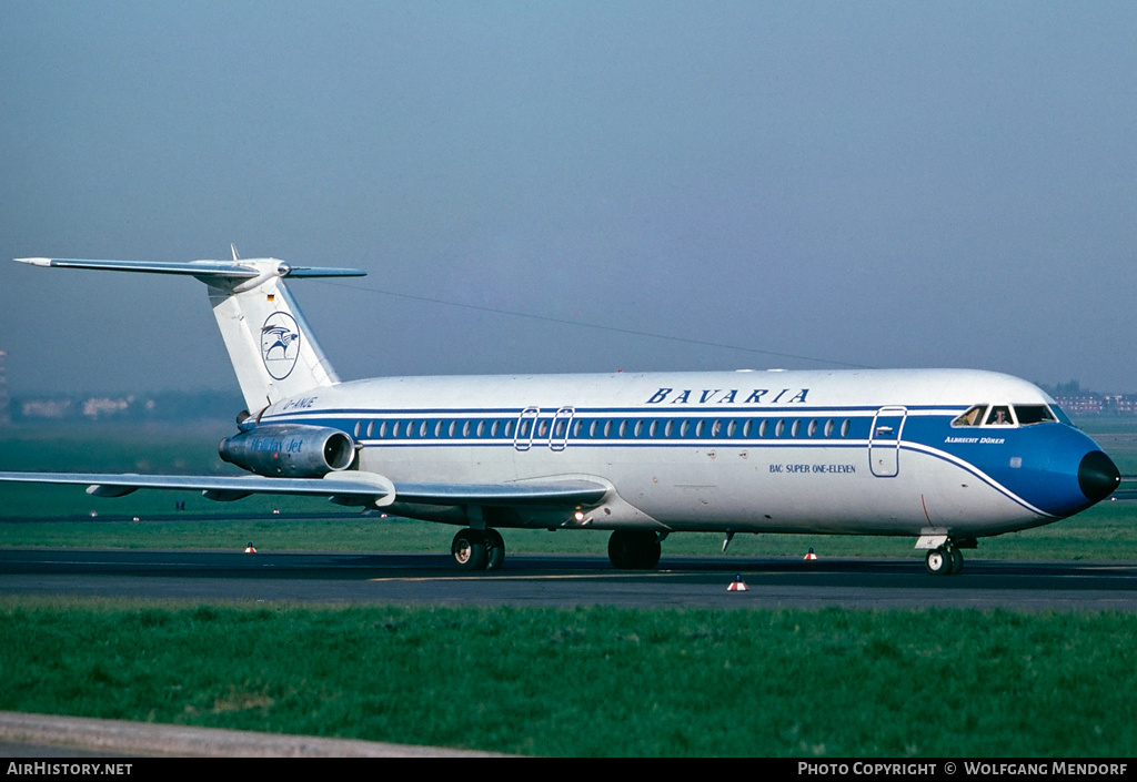 Aircraft Photo of D-ANUE | BAC 111-528FL One-Eleven | Bavaria Fluggesellschaft | AirHistory.net #506366