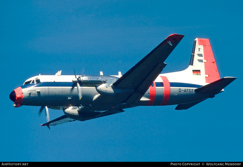 Aircraft Photo of D-AFSF | Hawker Siddeley HS-748 Srs2/244 | BFS - Bundesanstalt für Flugsicherung | AirHistory.net #506368