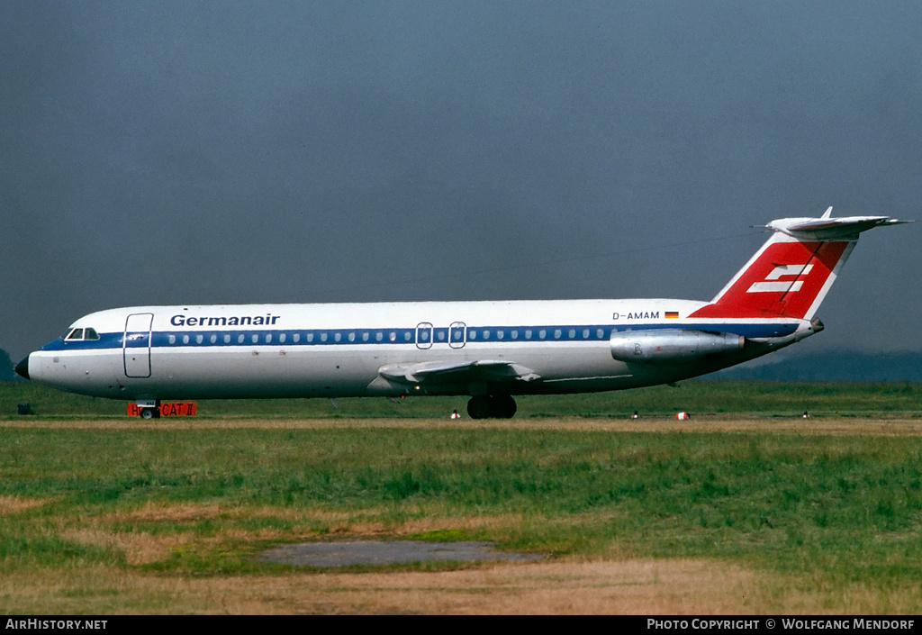 Aircraft Photo of D-AMAM | BAC 111-515FB One-Eleven | Germanair | AirHistory.net #506370