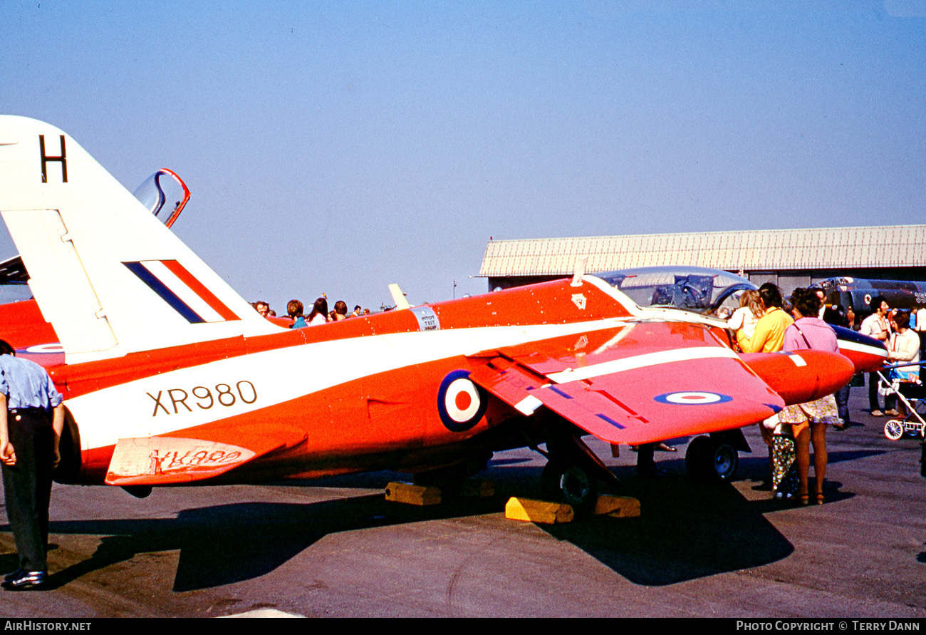 Aircraft Photo of XR980 | Hawker Siddeley Gnat T1 | UK - Air Force | AirHistory.net #506373