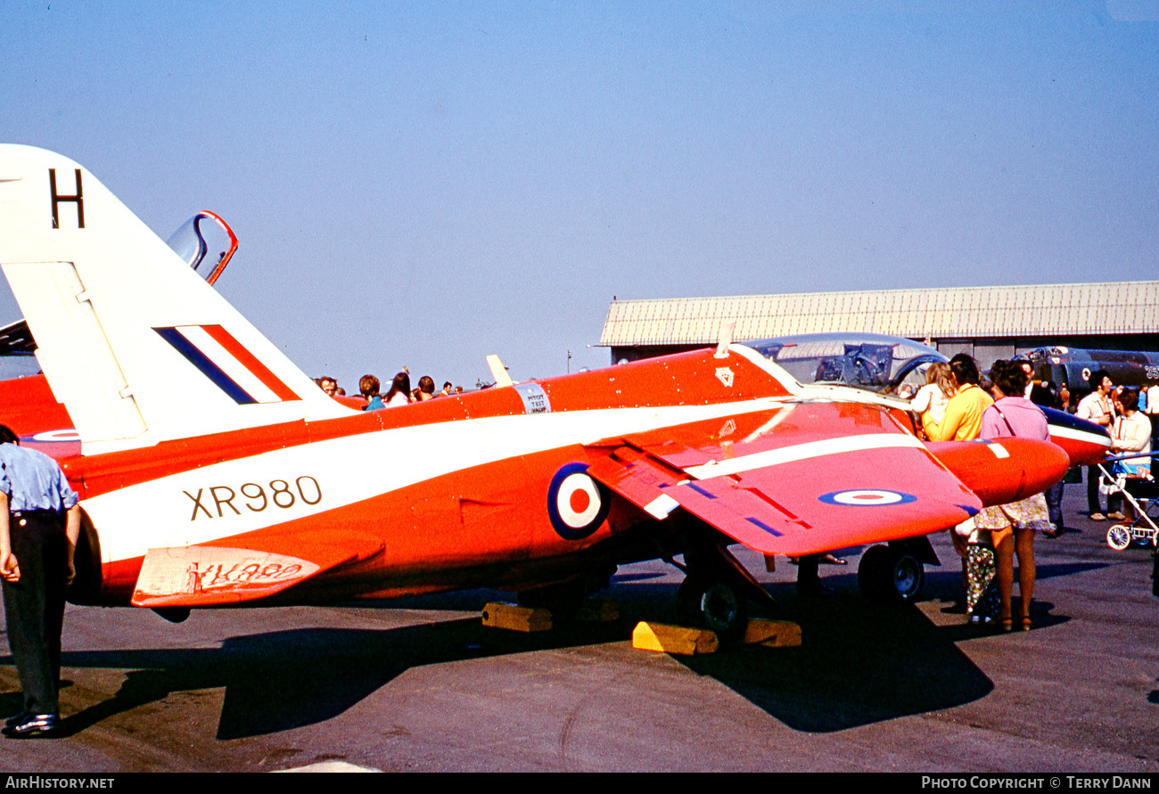 Aircraft Photo of XR980 | Hawker Siddeley Gnat T.1 | UK - Air Force | AirHistory.net #506373