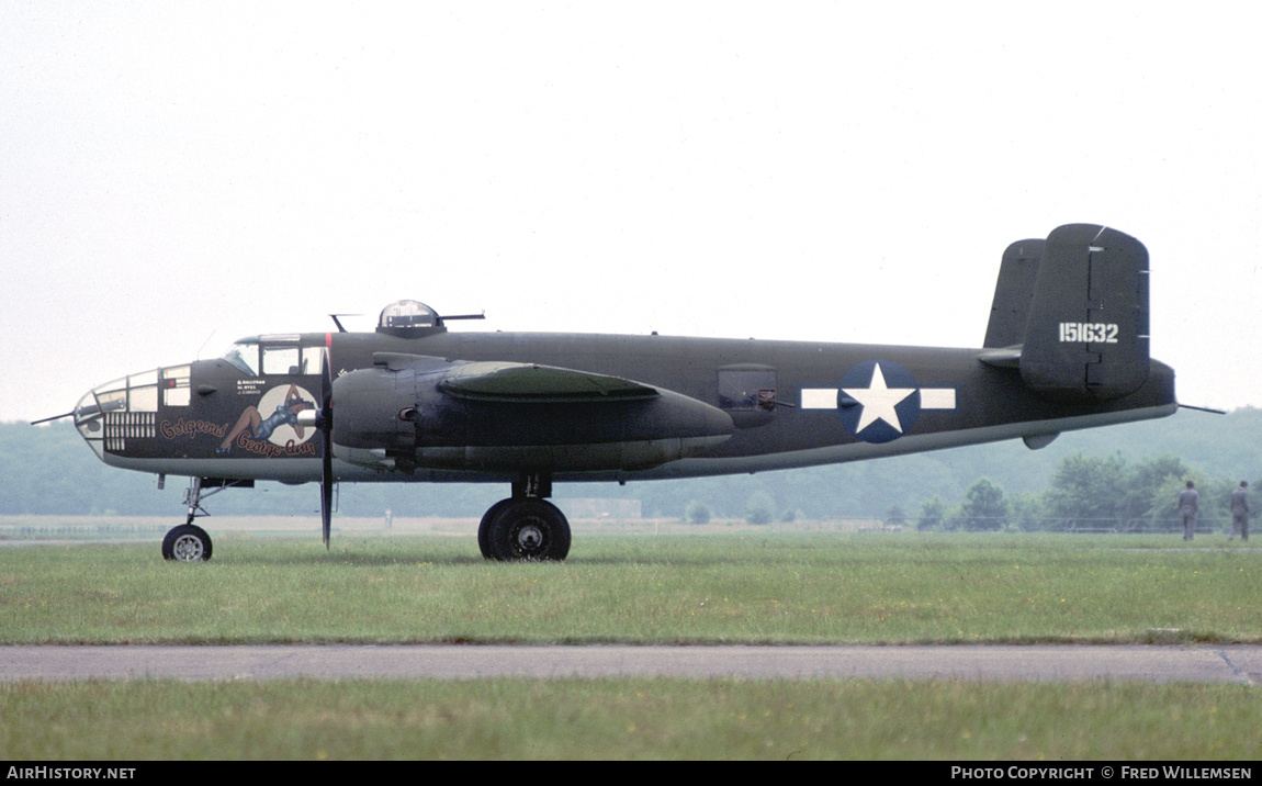 Aircraft Photo of N9494Z / 151632 | North American B-25J Mitchell | USA - Air Force | AirHistory.net #506376