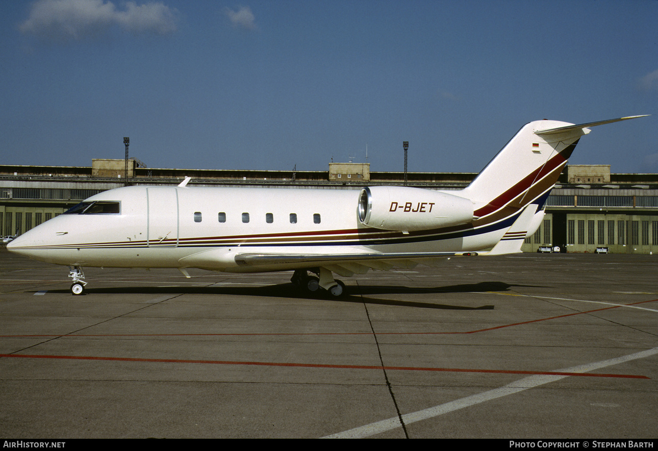 Aircraft Photo of D-BJET | Canadair Challenger 600S (CL-600-1A11) | AirHistory.net #506377