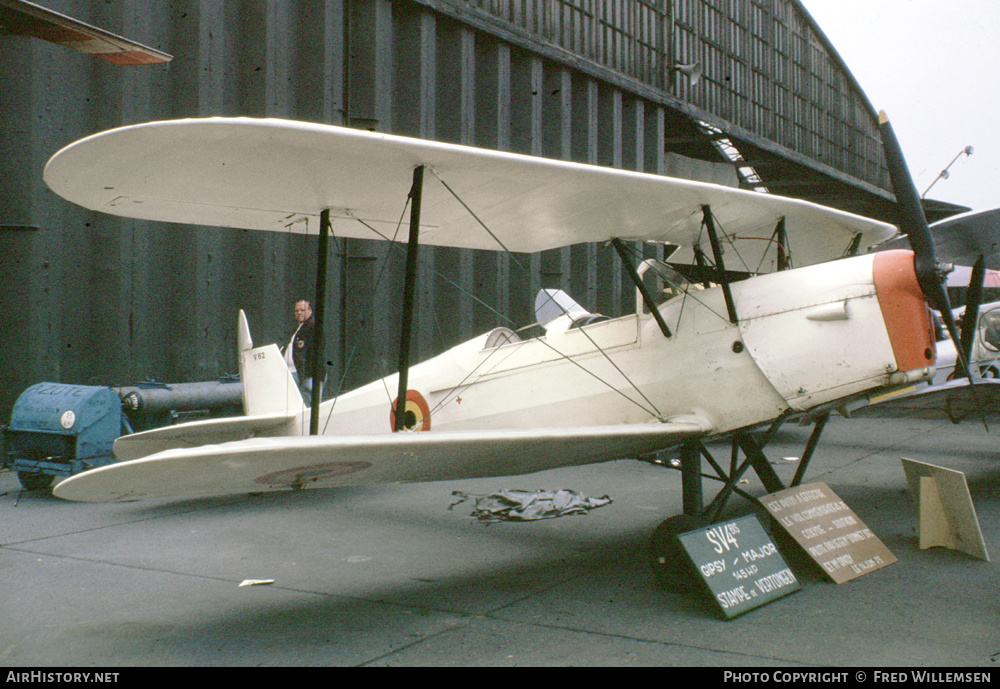 Aircraft Photo of V62 | Stampe-Vertongen SV-4C | Belgium - Air Force | AirHistory.net #506390