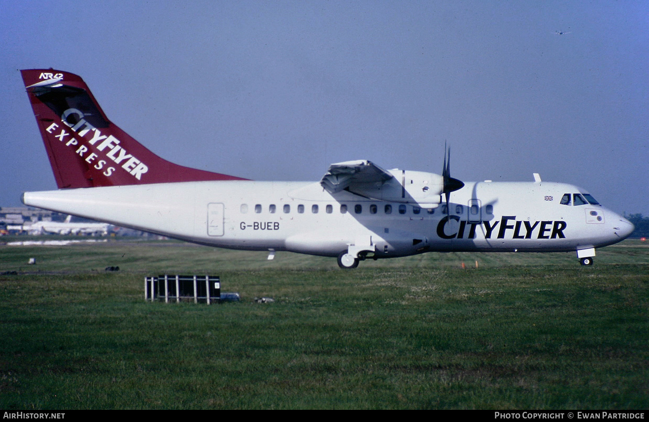 Aircraft Photo of G-BUEB | ATR ATR-42-300 | Cityflyer Express | AirHistory.net #506392