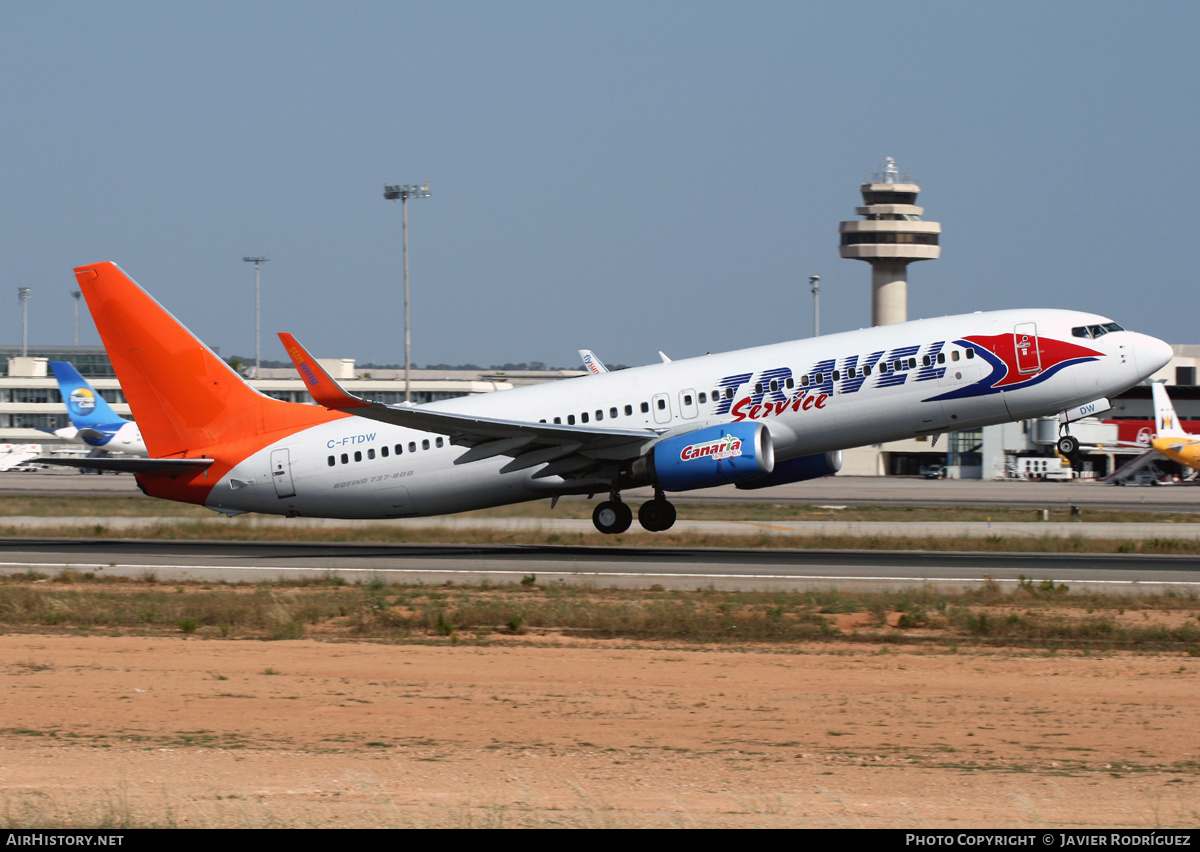 Aircraft Photo of C-FTDW | Boeing 737-808 | Travel Service | AirHistory.net #506401