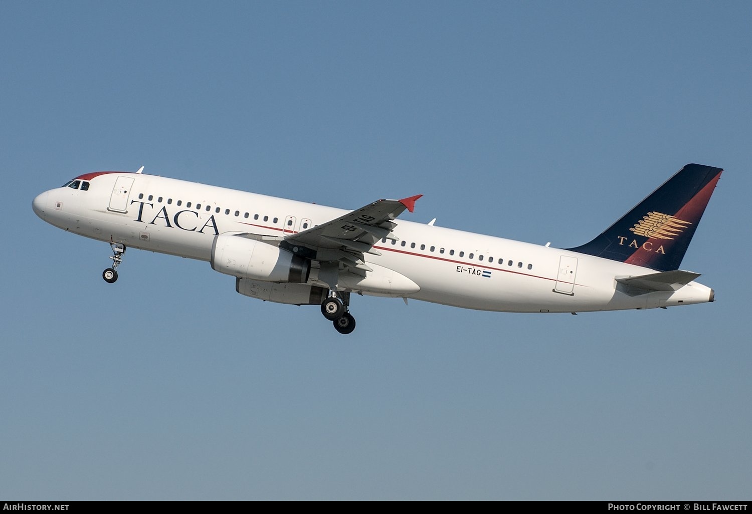 Aircraft Photo of EI-TAG | Airbus A320-233 | TACA - Transportes Aéreos Centro Americanos | AirHistory.net #506403
