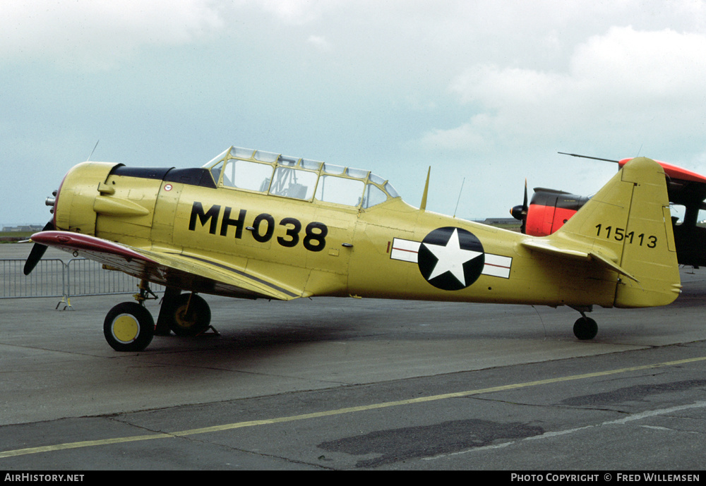 Aircraft Photo of F-AZAU / 115113 | North American T-6G Texan | USA - Air Force | AirHistory.net #506413