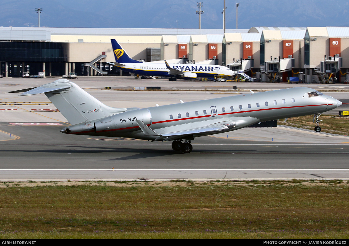 Aircraft Photo of 9H-VJD | Bombardier Global 6000 (BD-700-1A10) | VistaJet | AirHistory.net #506416