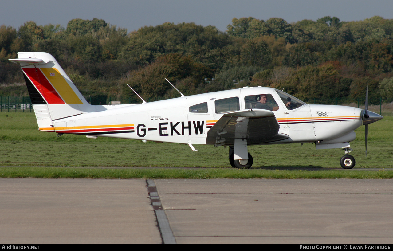 Aircraft Photo of G-EKHW | Piper PA-28RT-201T Turbo Arrow IV | AirHistory.net #506426