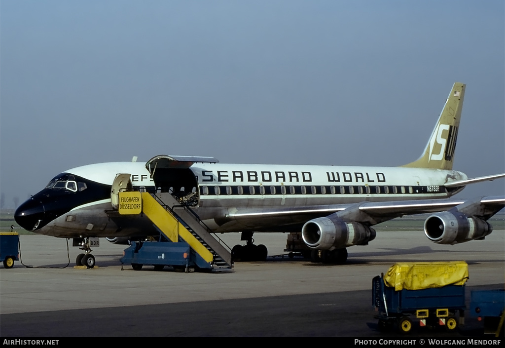 Aircraft Photo of N8783R | Douglas DC-8-54CF Jet Trader | Seaboard World Airlines | AirHistory.net #506443