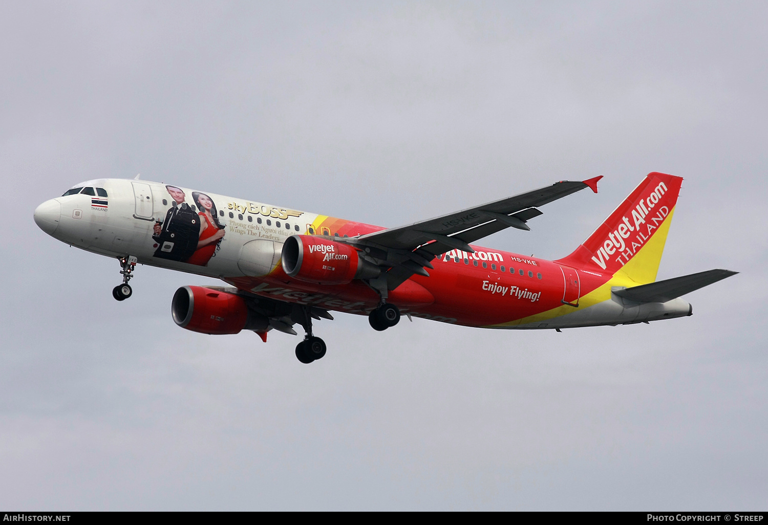 Aircraft Photo of HS-VKE | Airbus A320-214 | VietJet Air Thailand | AirHistory.net #506444