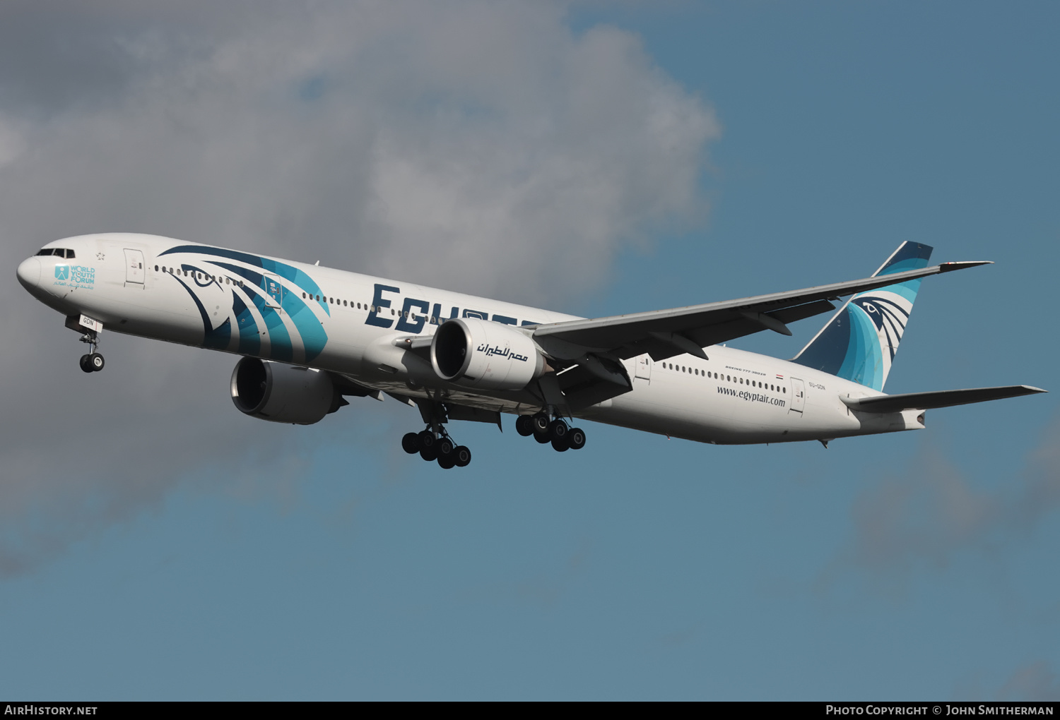 Aircraft Photo of SU-GDN | Boeing 777-36N/ER | EgyptAir | AirHistory.net #506451