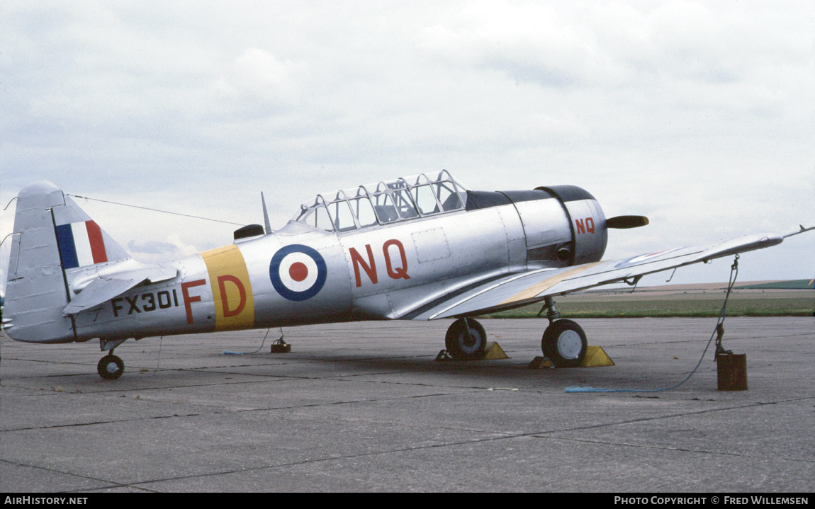 Aircraft Photo of G-JUDI / FX301 | North American AT-6D Harvard III | UK - Air Force | AirHistory.net #506452
