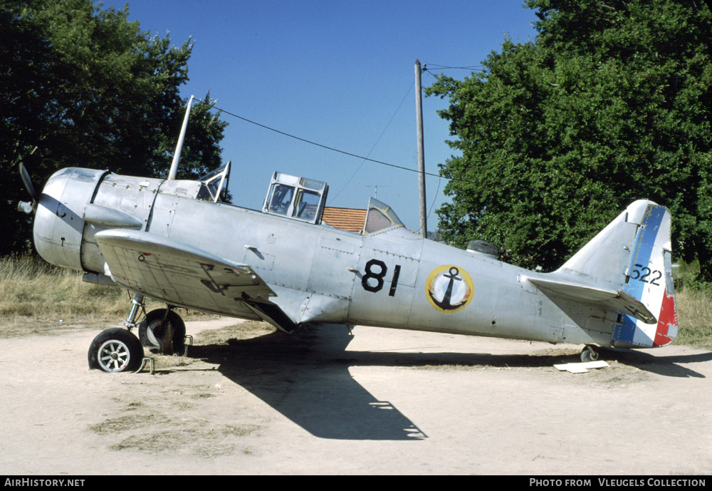 Aircraft Photo of 114522 | North American T-6G Texan | France - Navy | AirHistory.net #506467