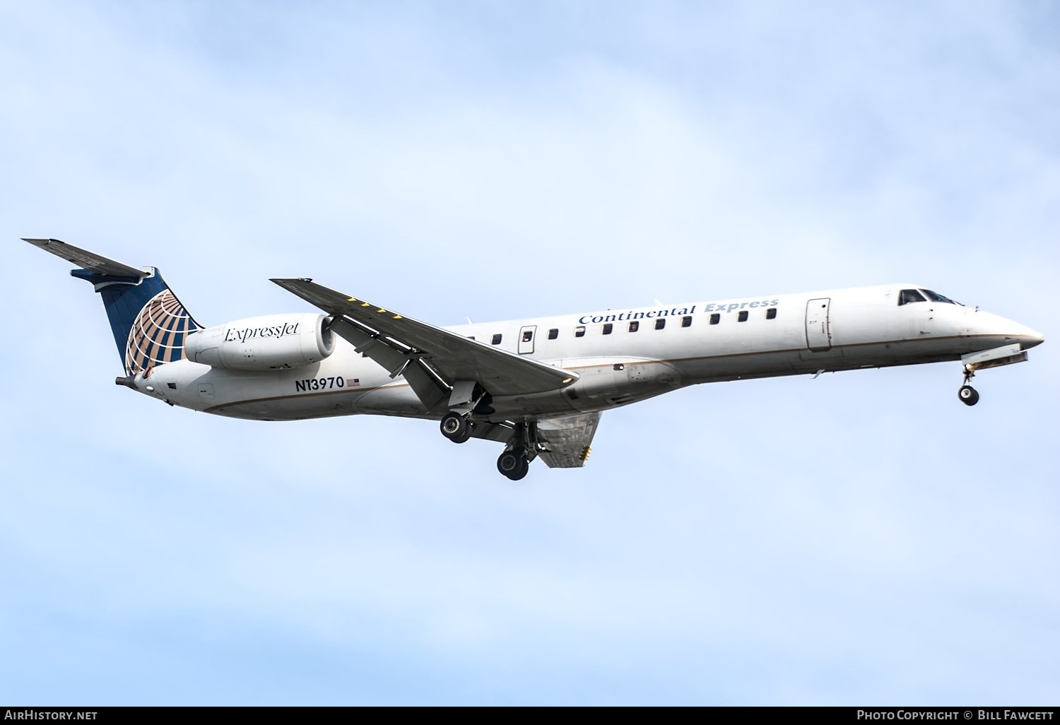 Aircraft Photo of N13970 | Embraer ERJ-145LR (EMB-145LR) | Continental Express | AirHistory.net #506469