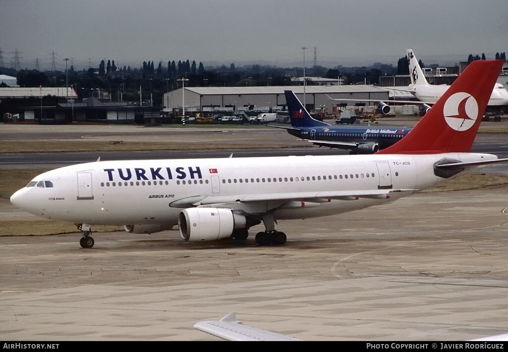 Aircraft Photo of TC-JCS | Airbus A310-203 | Turkish Airlines | AirHistory.net #506478