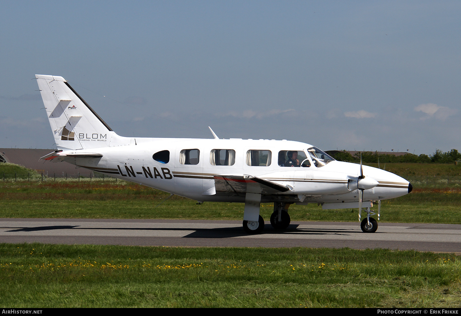 Aircraft Photo of LN-NAB | Piper PA-31-310 Navajo C | Blom Geomatics | AirHistory.net #506503