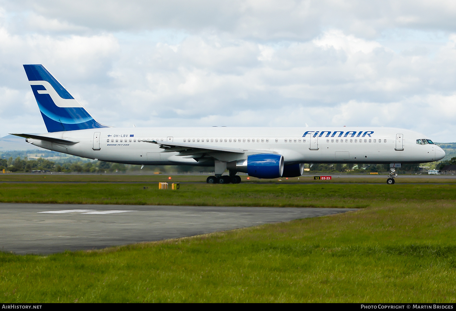 Aircraft Photo of OH-LBV | Boeing 757-2Q8 | Finnair | AirHistory.net #506509