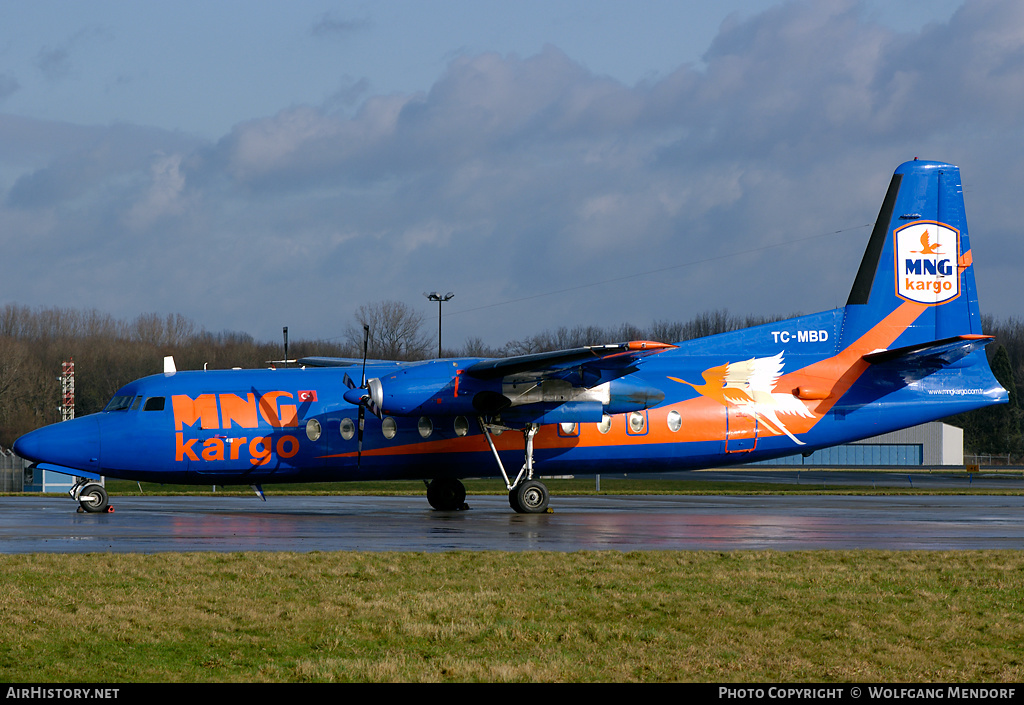 Aircraft Photo of TC-MBD | Fokker F27-500C/RF Friendship | MNG Kargo | AirHistory.net #506512