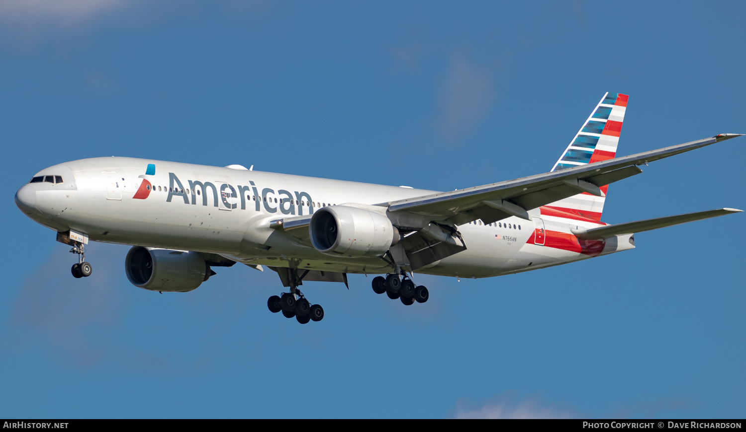 Aircraft Photo of N766AN | Boeing 777-223/ER | American Airlines | AirHistory.net #506513