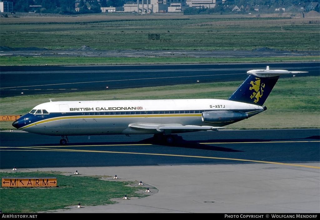 Aircraft Photo of G-ASTJ | BAC 111-201AC One-Eleven | British Caledonian Airways | AirHistory.net #506516