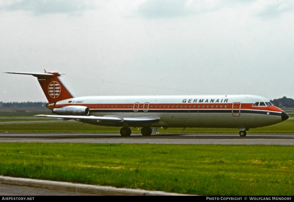 Aircraft Photo of D-AMAT | BAC 111-524FF One-Eleven | Germanair | AirHistory.net #506520