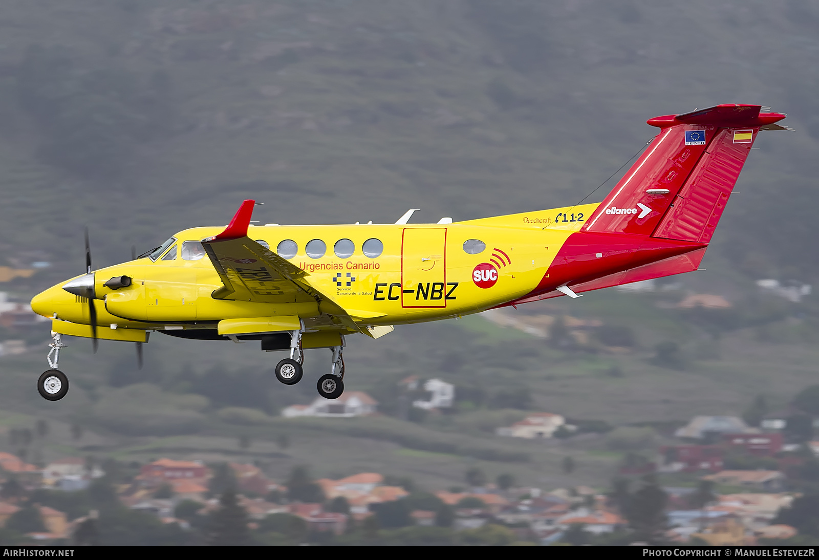 Aircraft Photo of EC-NBZ | Beechcraft 250 King Air (200GT) | Servicio de Urgencias Canario - SUC | AirHistory.net #506536