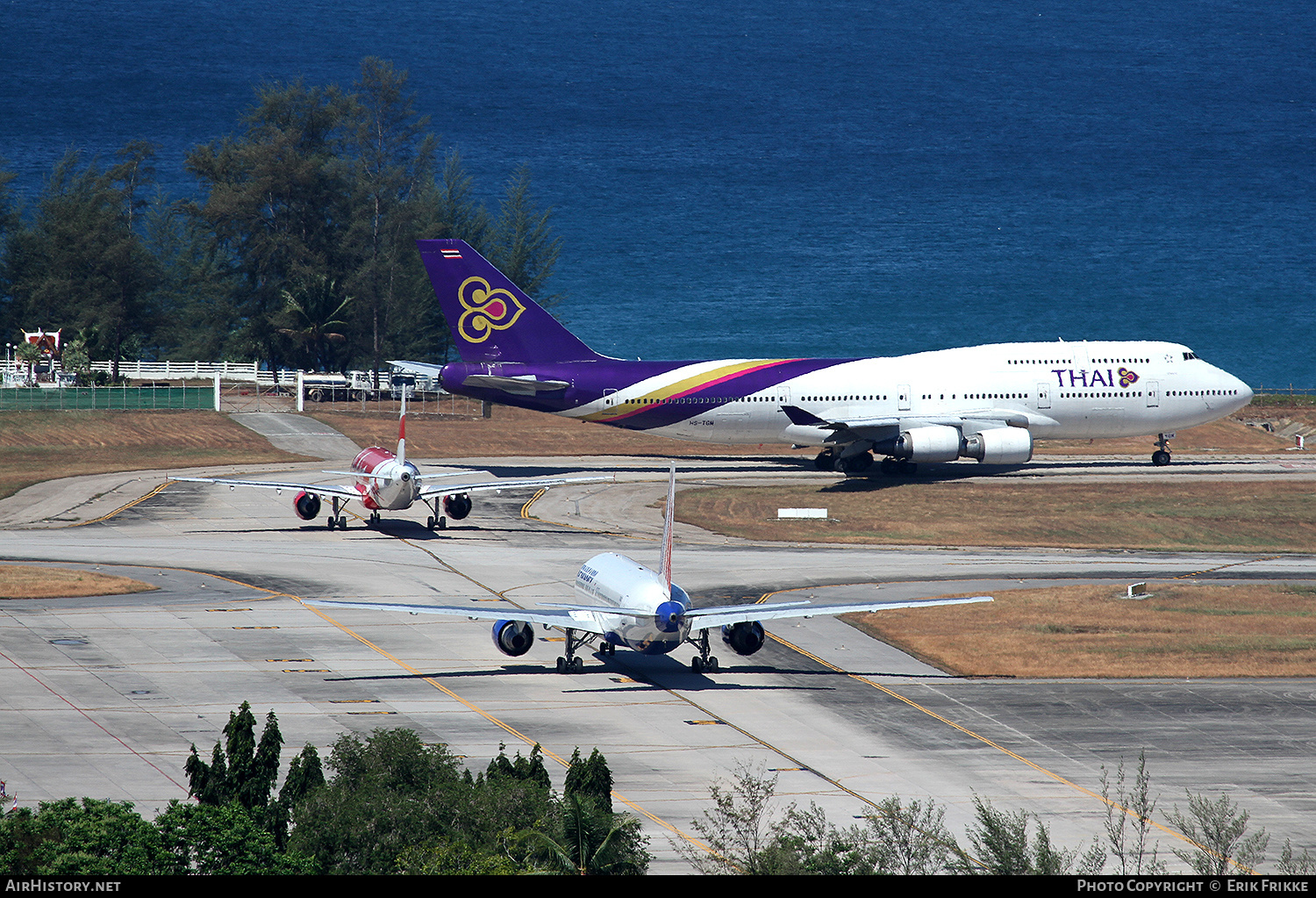 Aircraft Photo of HS-TGM | Boeing 747-4D7 | Thai Airways International | AirHistory.net #506547