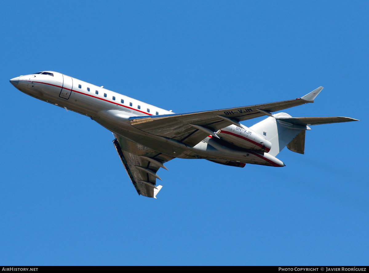 Aircraft Photo of 9H-VJM | Bombardier Global 6000 (BD-700-1A10) | VistaJet | AirHistory.net #506550
