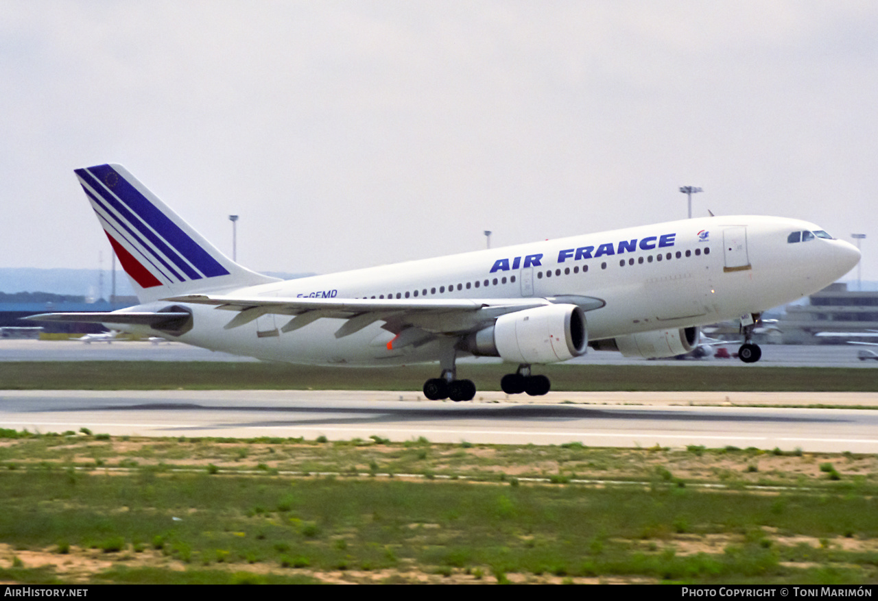 Aircraft Photo of F-GEMD | Airbus A310-203 | Air France | AirHistory.net #506553