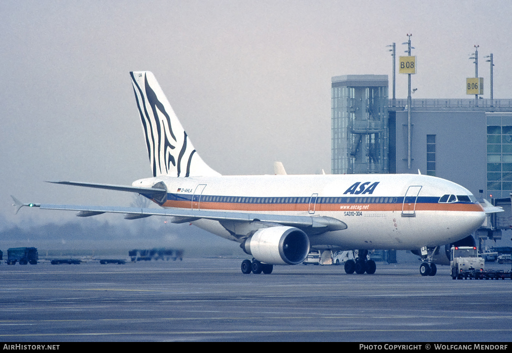 Aircraft Photo of D-AHLA | Airbus A310-304 | African Safari Airways - ASA | AirHistory.net #506557