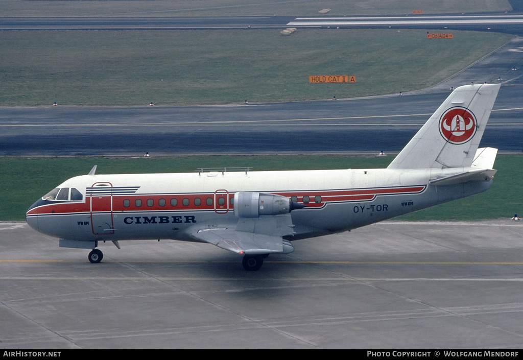 Aircraft Photo of OY-TOR | VFW-Fokker VFW-614 | Cimber Air | AirHistory.net #506595