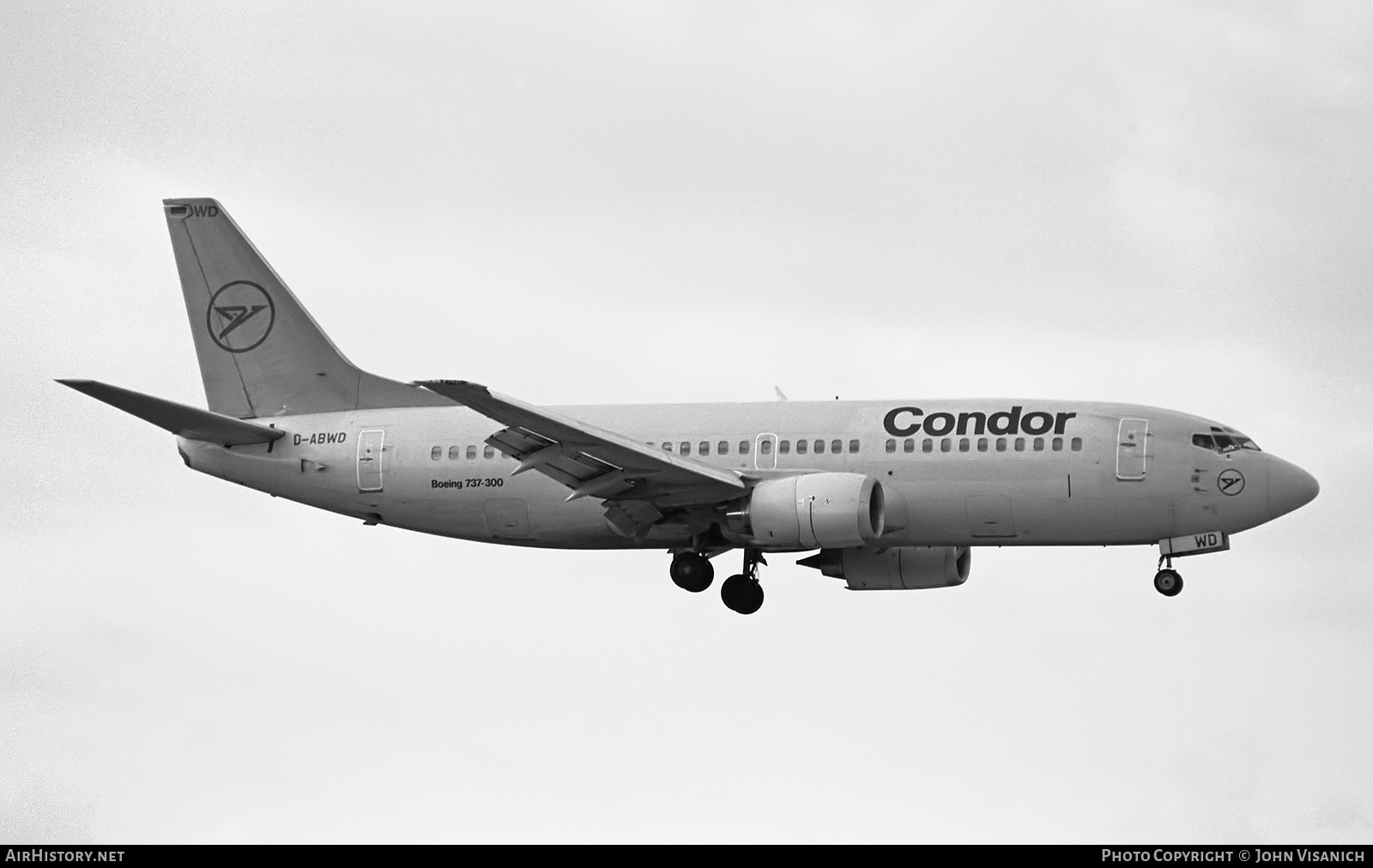 Aircraft Photo of D-ABWD | Boeing 737-330 | Condor Flugdienst | AirHistory.net #506602