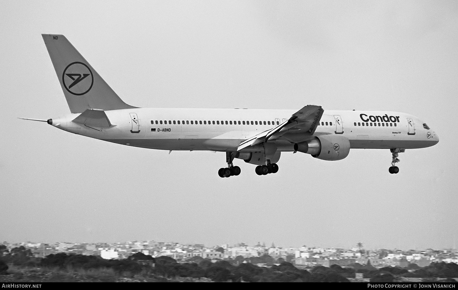 Aircraft Photo of D-ABND | Boeing 757-230 | Condor Flugdienst | AirHistory.net #506604