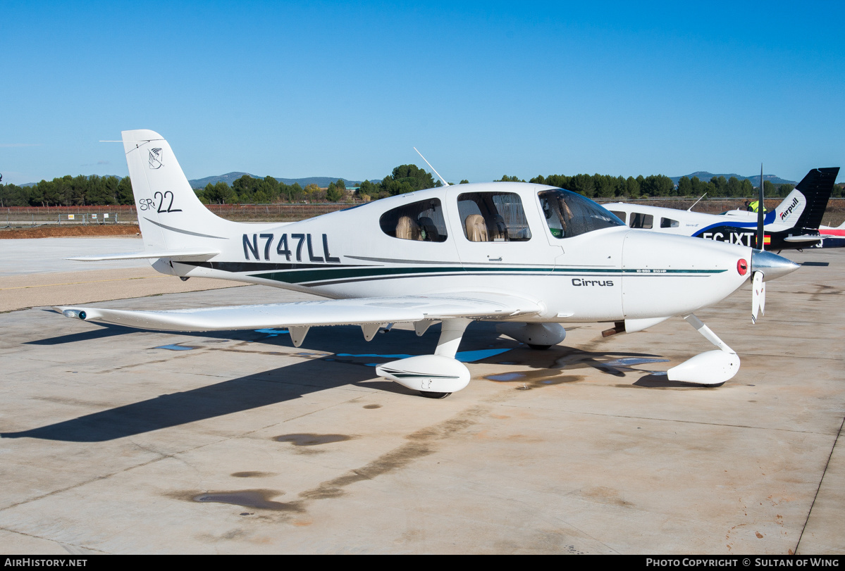 Aircraft Photo of N747LL | Cirrus SR-22 G1 | AirHistory.net #506605