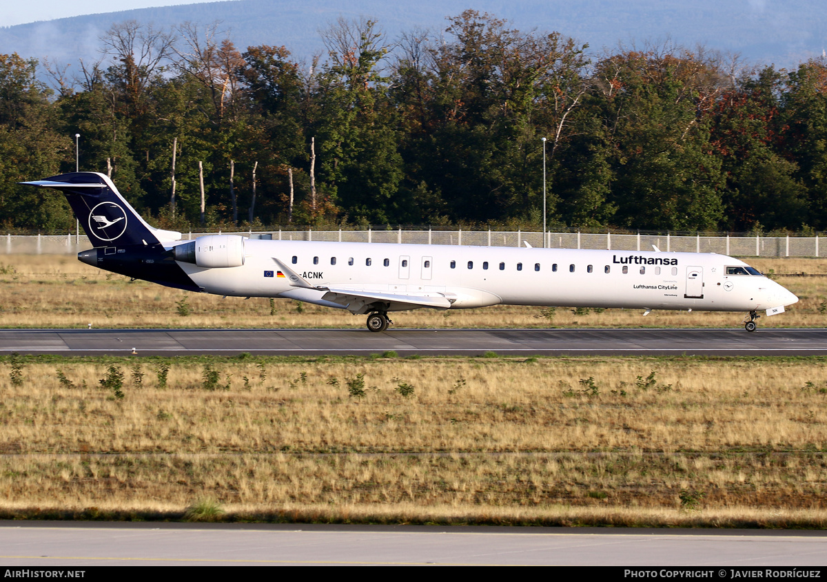 Aircraft Photo of D-ACNK | Bombardier CRJ-900LR (CL-600-2D24) | Lufthansa | AirHistory.net #506619