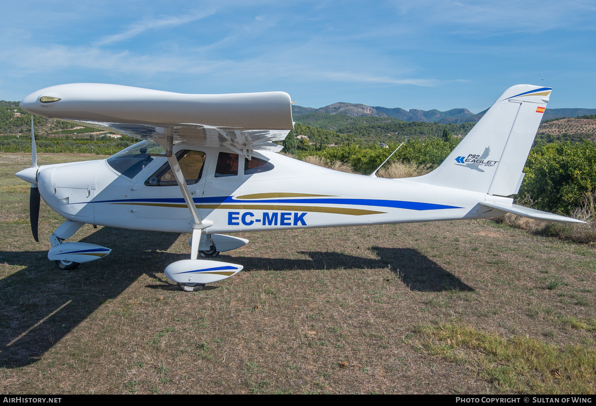 Aircraft Photo of EC-MEK | Tecnam P-92 Eaglet | AirHistory.net #506624