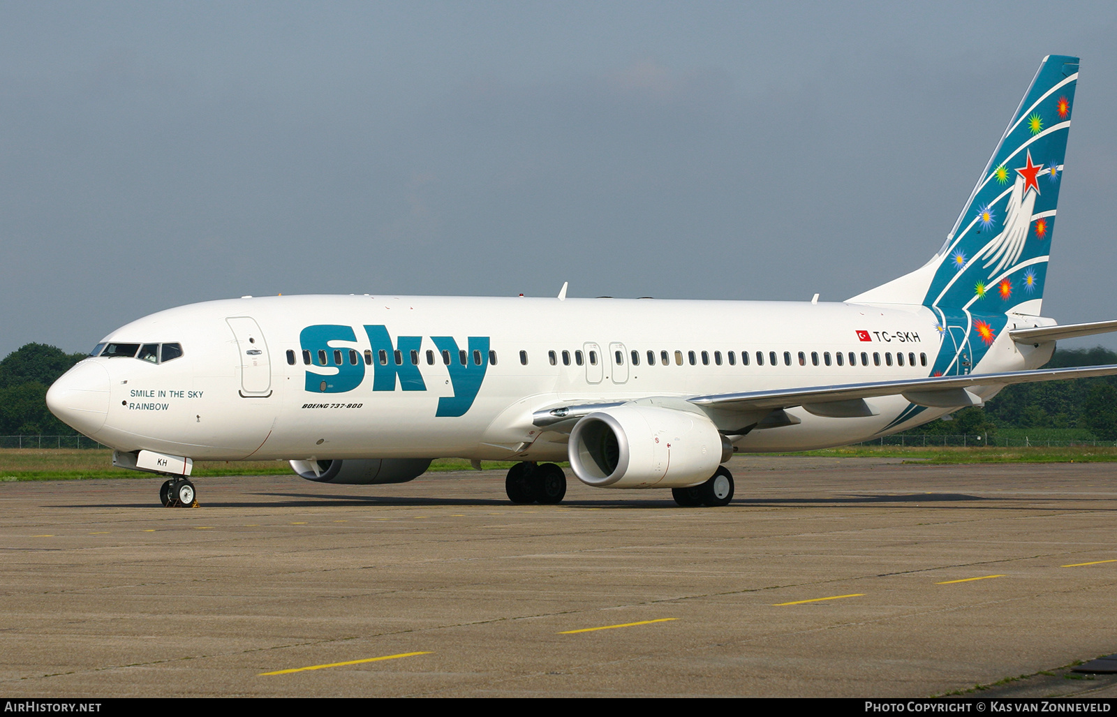 Aircraft Photo of TC-SKH | Boeing 737-8BK | Sky Airlines | AirHistory.net #506629