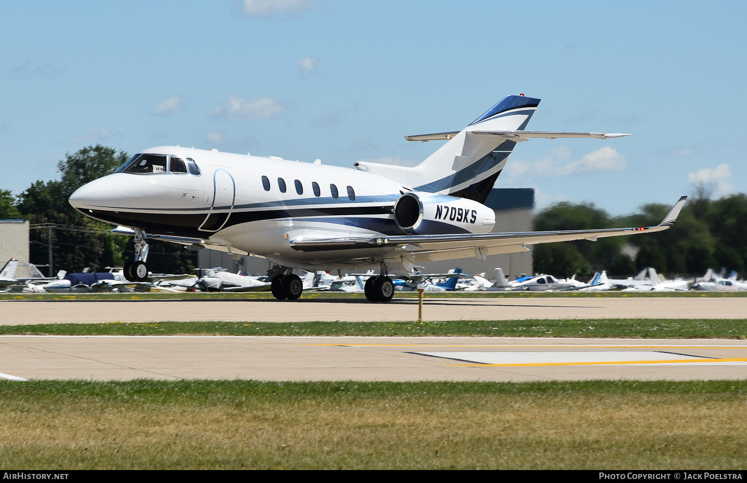 Aircraft Photo of N709KS | Raytheon Hawker 800XP | AirHistory.net #506680
